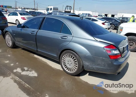 2007 Mercedes-Benz S 600 z USA, uszkodzony, nr VIN WDDNG76X57A114021